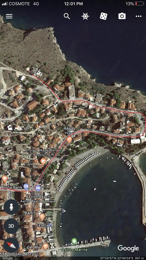 Villa Castle Sea View Paralio Astros Exterior photo